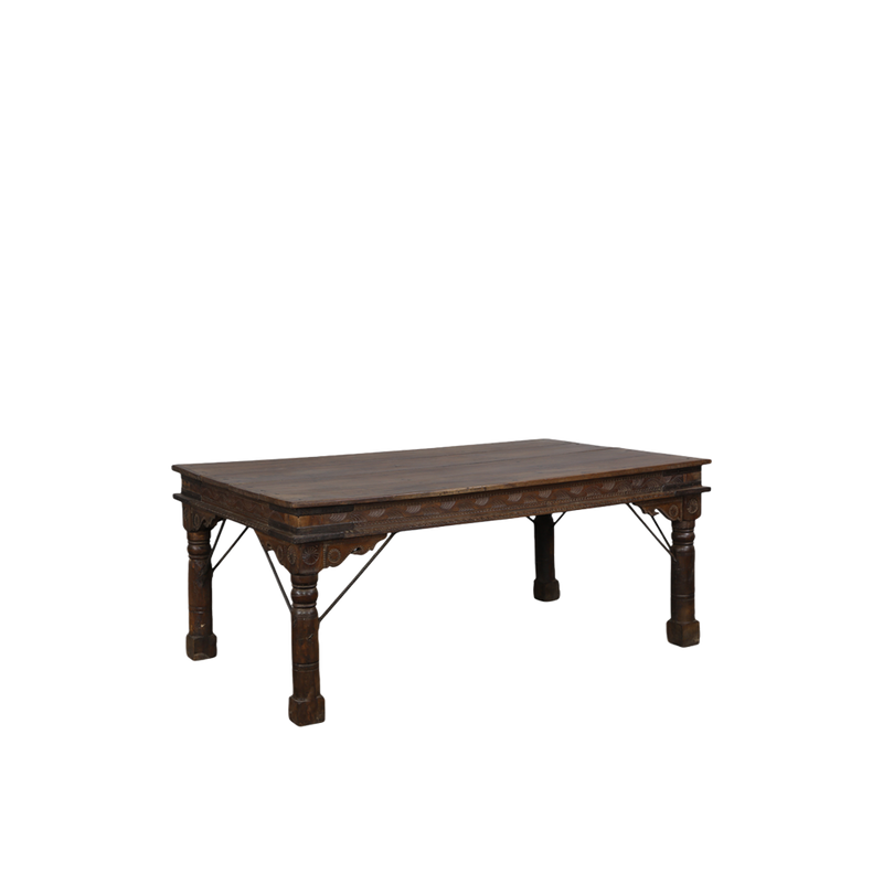 MESA COMEDOR MADERA INDIA 182X104X79H 151
