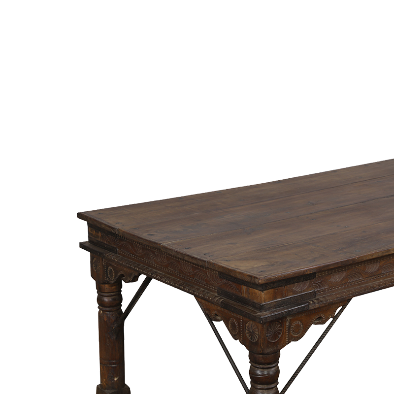 MESA COMEDOR MADERA INDIA 182X104X79H 151