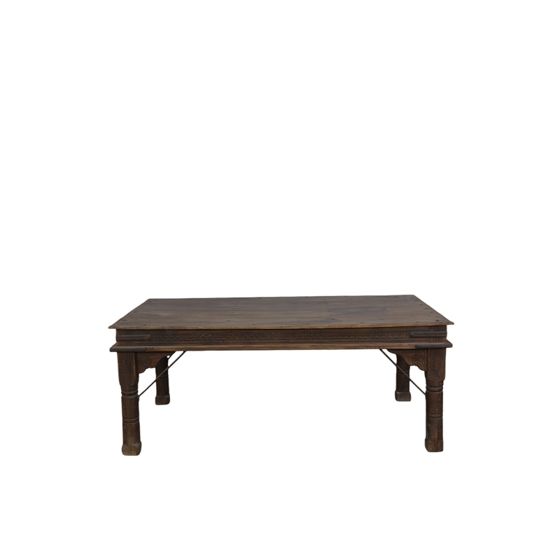 MESA COMEDOR MADERA INDIA 181X106X76H 152