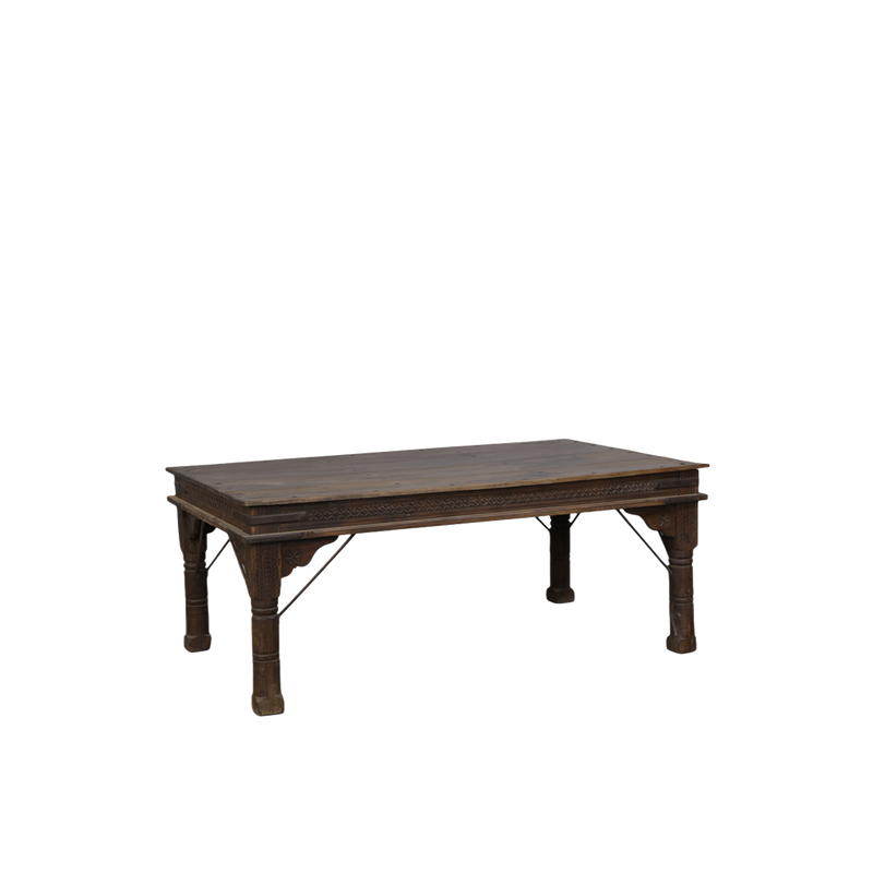 MESA COMEDOR MADERA INDIA 181X106X76H 152