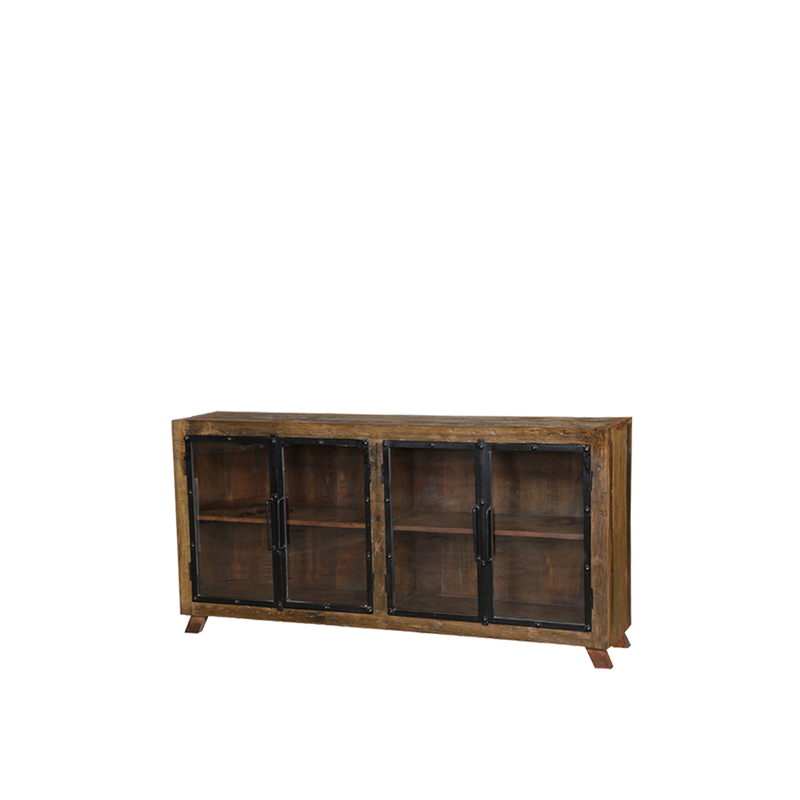 BUFET MADERA/CRISTAL 181X41X90H 175