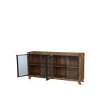 BUFET MADERA/CRISTAL 181X41X90H 175