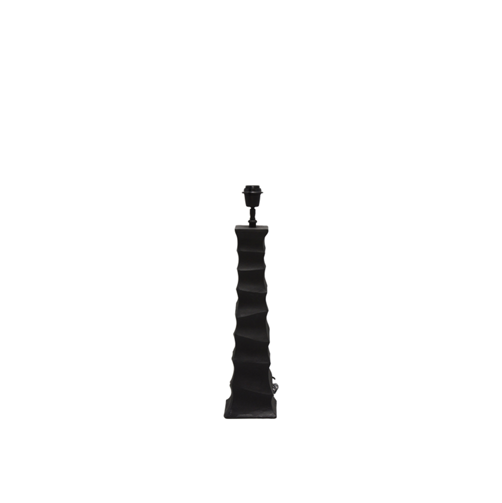 LAMPARA "REYKJAVIK" NEGRO MATE D15X63H