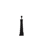 LAMPARA "REYKJAVIK" NEGRO MATE D15X63H