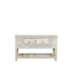 CONSOLA MADERA BLANCA 158X45X92H 9