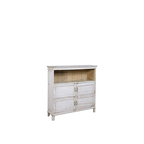 CAJONERA MADERA BLANCA 127X36X124H 10