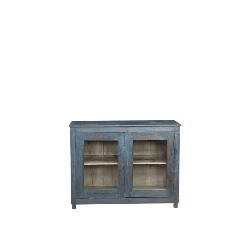 VITRINA MADERA 120X48X92H 11