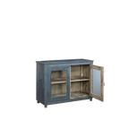 VITRINA MADERA 120X48X92H 11