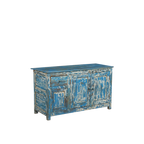 BUFET MADERA AZUL 133X53X78H 17