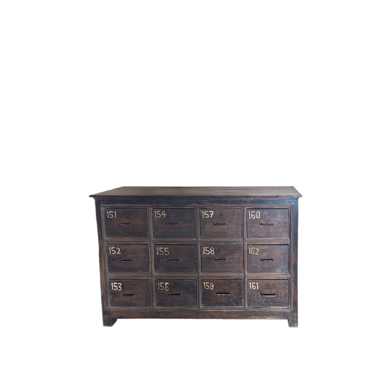 CAJONERA MADERA MARRON 120X40X83H 19