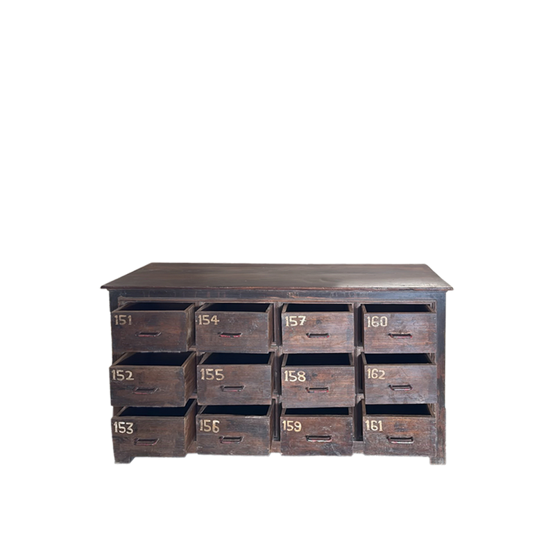 CAJONERA MADERA MARRON 120X40X83H 19