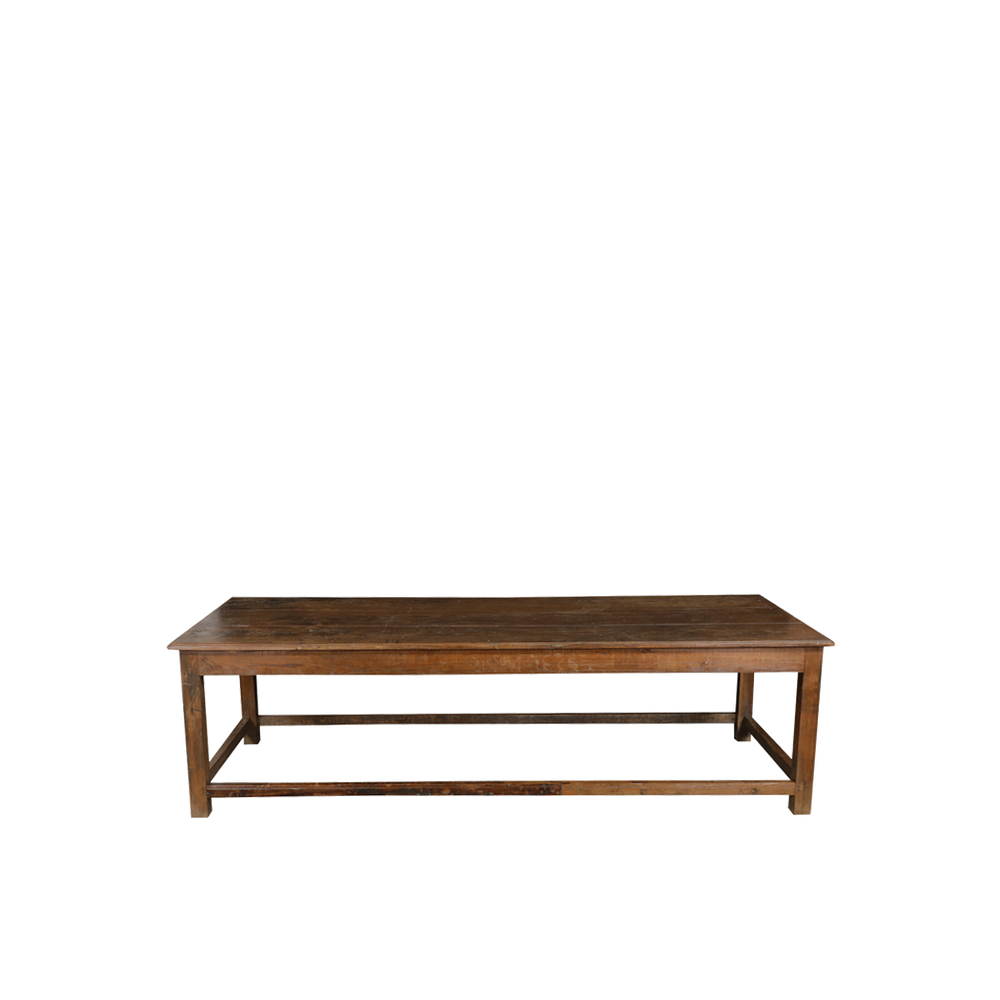 MESA CENTRO MADERA 220X90X62H 24