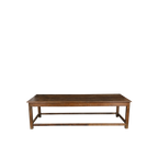 MESA CENTRO MADERA 220X90X62H 24