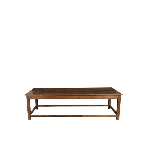MESA CENTRO MADERA 220X90X62H 24