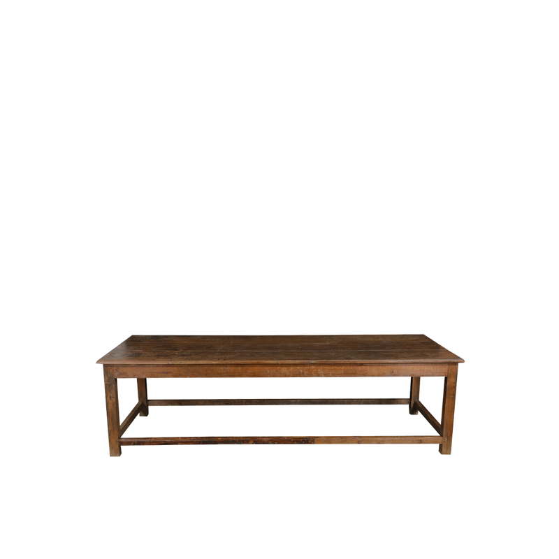 MESA CENTRO MADERA 220X90X62H 24