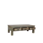 MESA CENTRO MADERA/3 CAJONES 145X70X46H 56