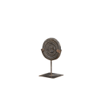 PLATO MADERA C/PEANA HIERRO D12 H24 146