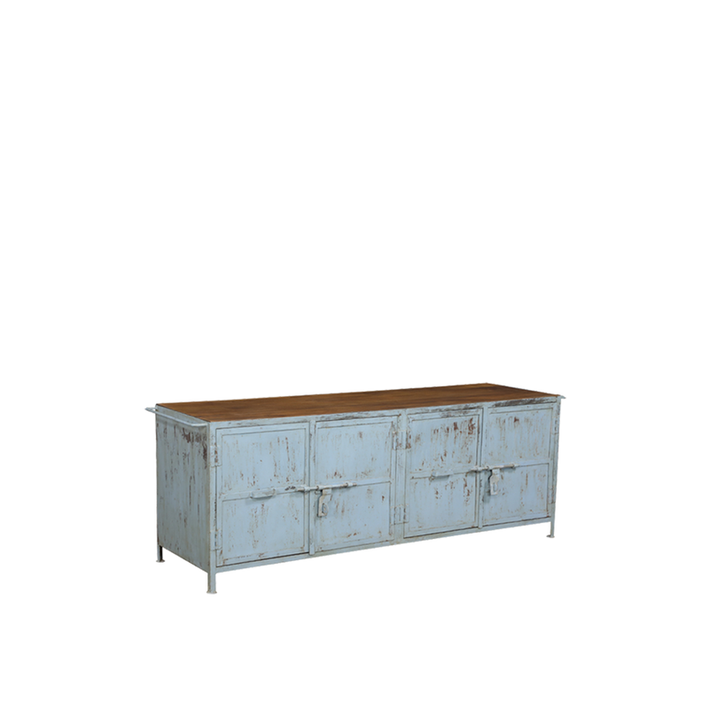 BUFET MADERA GRIS 194X54X70H 179