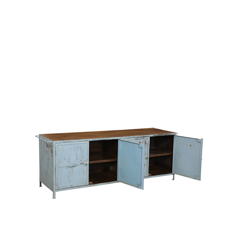 BUFET MADERA GRIS 194X54X70H 179