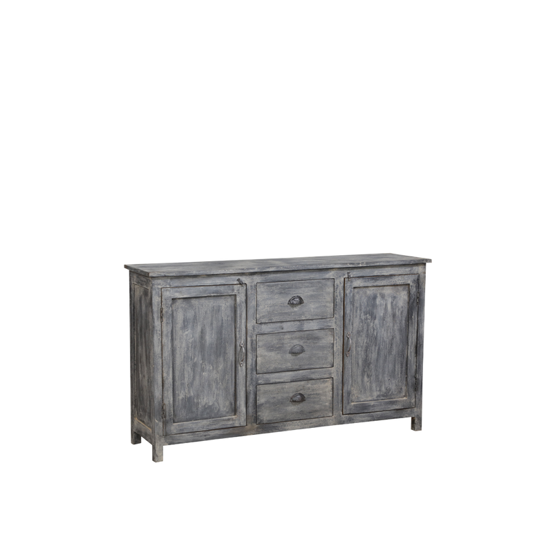 BUFET MADERA 2 PUERTAS/3 CAJONES 150X40X90H 181