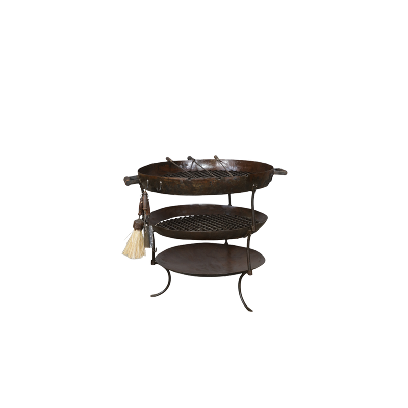 BARBACOA HIERRO+UTENSILIOS 150X40X90H 182