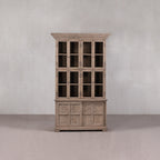 VITRINA MADERA 4 PUERTAS 152X57X248H