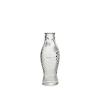 Jarra de cristal transparente Fish & Fish con relieve tipo escamas