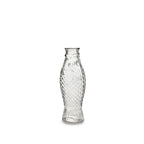 Jarra Fish & Fish de cristal transparente con relieve y borde grueso