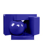 LAMPARA MESA VECTOR BASE-CB AZUL