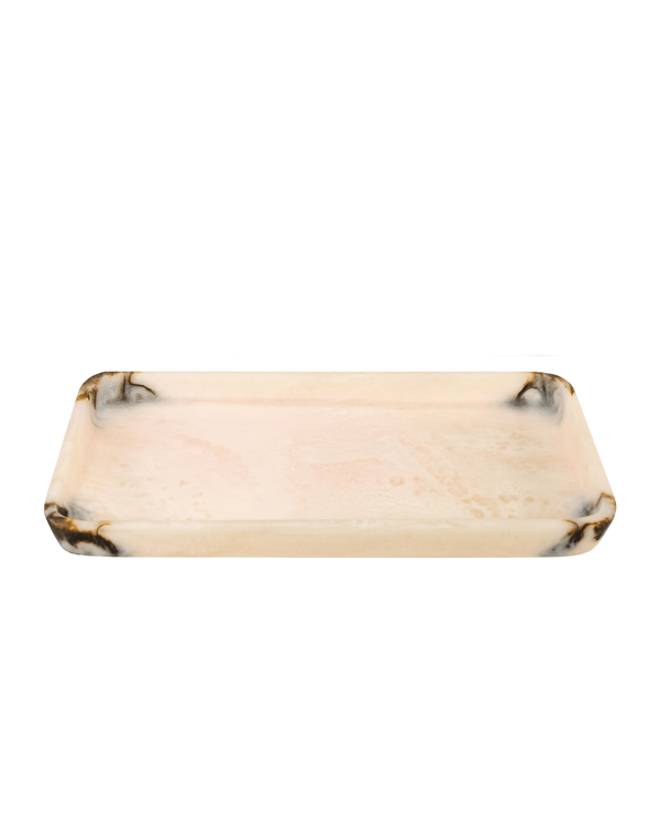 BANDEJA RESINA RECTANGULAR 38,5X20X3