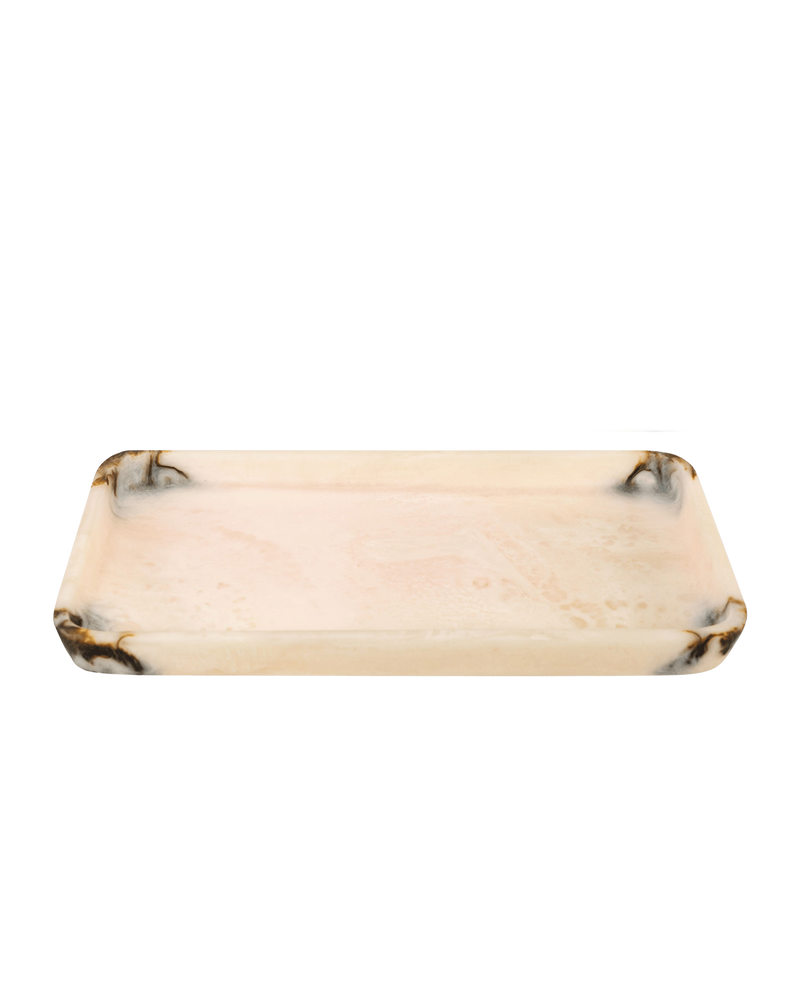 BANDEJA RESINA RECTANGULAR 38,5X20X3