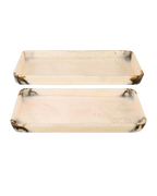 BANDEJA RESINA RECTANGULAR 38,5X20X3