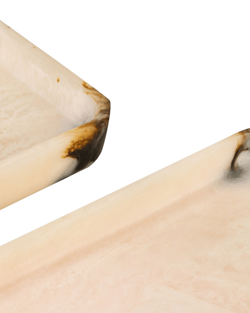 BANDEJA RESINA RECTANGULAR 38,5X20X3