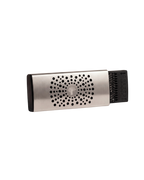Recarga para difusor de coche Baobab Collection, pieza metálica plateada con perforaciones circulares
