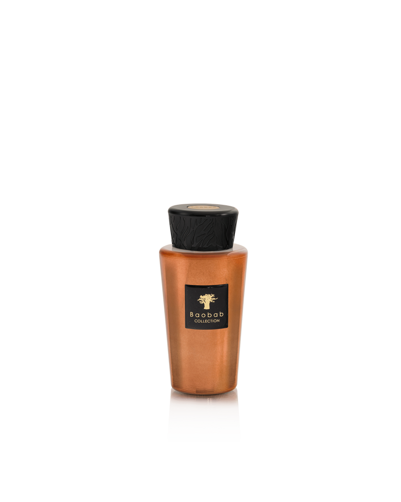 Ambientador en spray Cyprium de Baobab Collection, frasco cobrizo con tapa negra