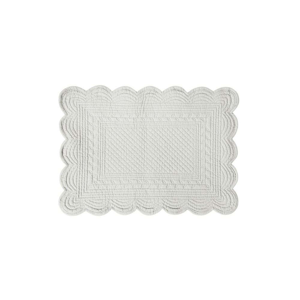 INDIVIDUAL BOUTIS PEARL GREY 48X34CM