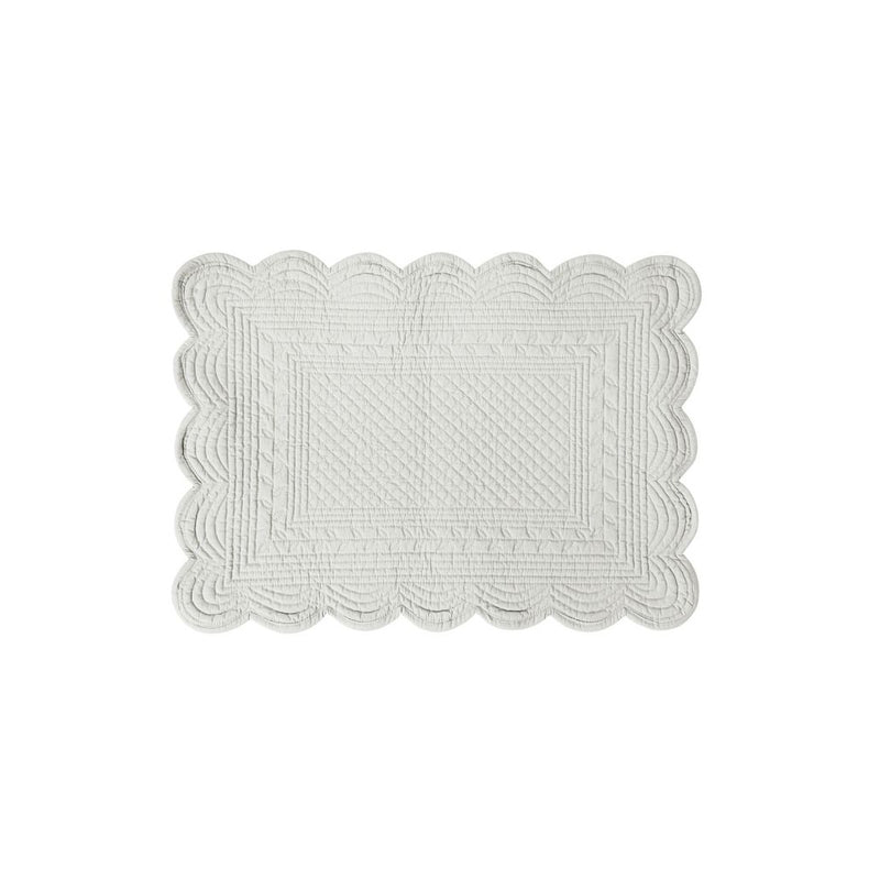 INDIVIDUAL BOUTIS PEARL GREY 48X34CM