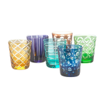 Vasos grabados multicolor - Cuttings