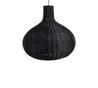 LAMPARA SAN RAFAEL M BLACK RATTAN