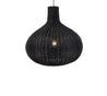 LAMPARA SAN RAFAEL M BLACK RATTAN