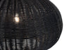 LAMPARA SAN RAFAEL M BLACK RATTAN