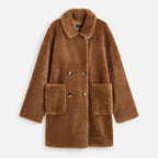 COAT ECO WOOL CAMEL M