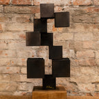 ESCULTURA MULTICÚBICA TUBO 8X8CM