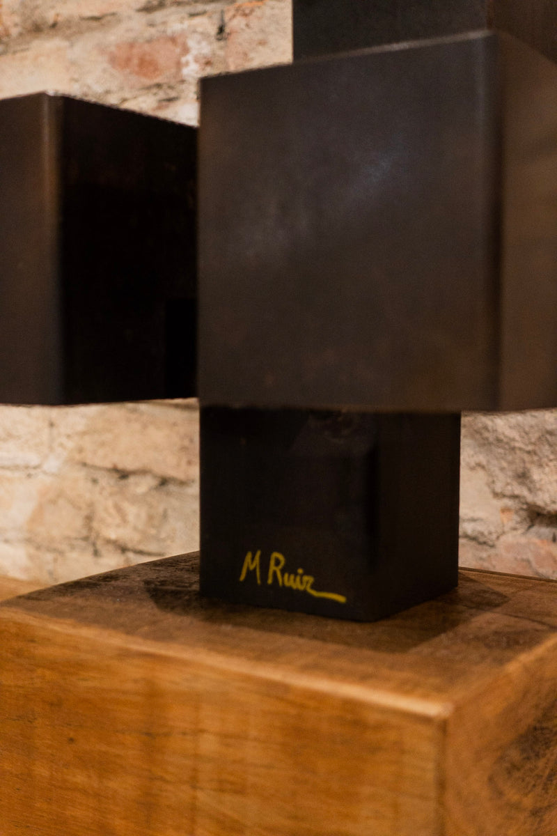 ESCULTURA MULTICÚBICA TUBO 8X8CM
