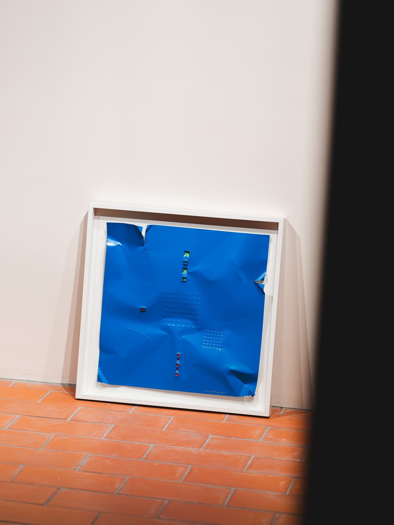 Cuadro Aluminio Lacado Azul