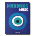Libro de tapa azul con ojo circular en tonos verde y celeste