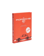 Libro Porsche 911 con lomo rojo y portada lateral con coche