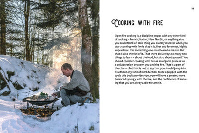 COOKING ON FIRE
