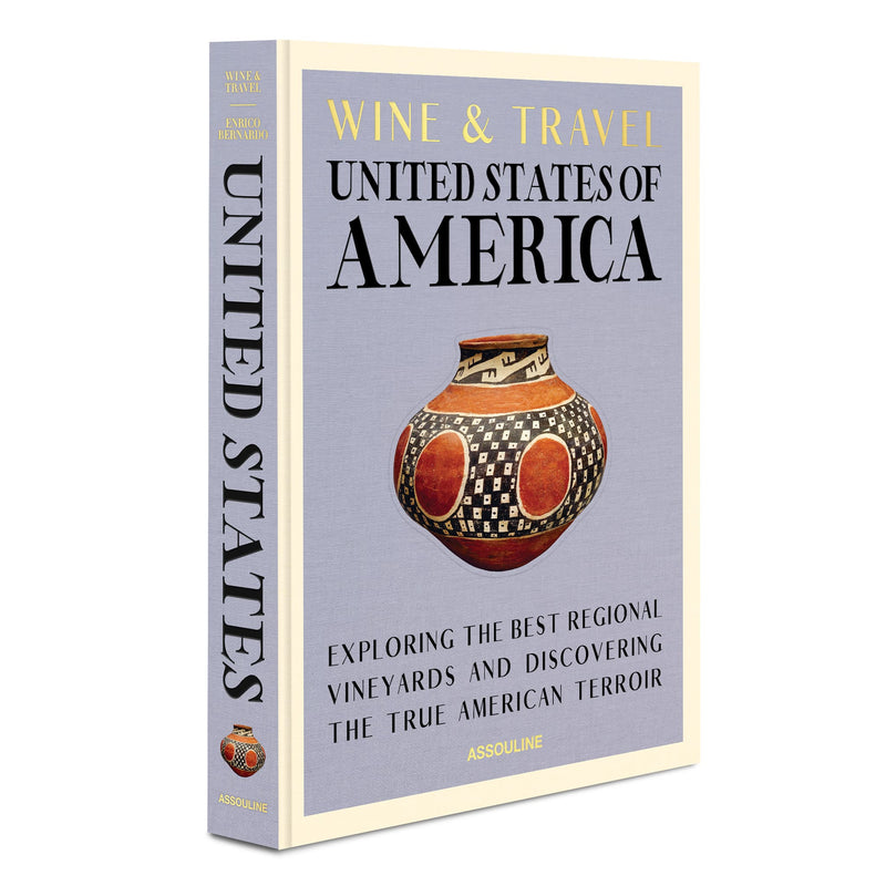 Libro Wine & Travel United States of America, portada y lomo vertical