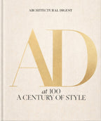 Portada de revista Architectural Digest con letras AD y texto “A century of style”.